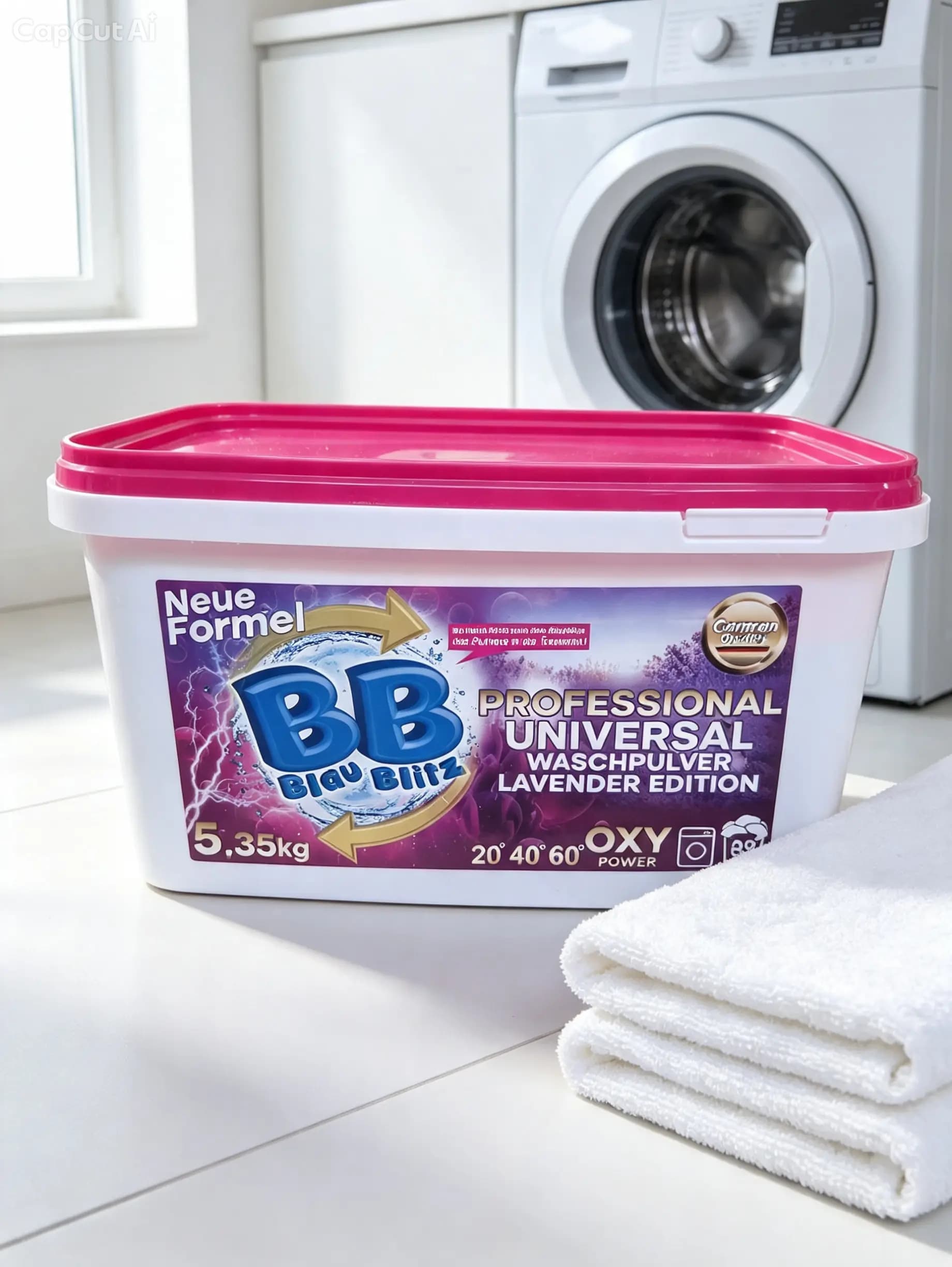 Laundry Detergent for Clothes BLAU BLITZ LAVENDER PRO 5.35 kg