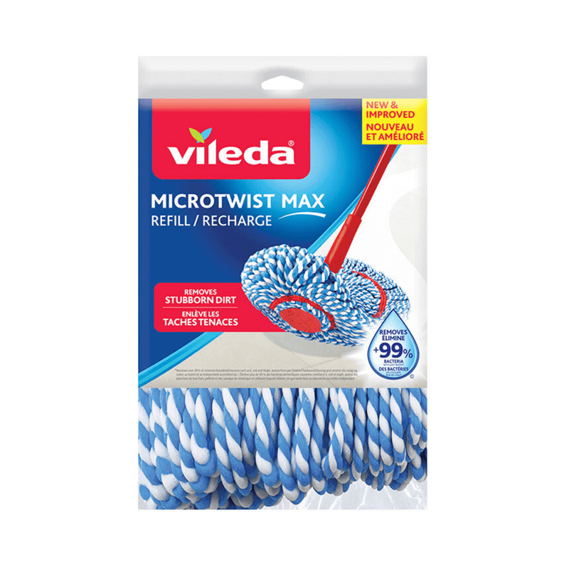 Сменная насадка из микрофибры для швабры Vileda Microtwist.