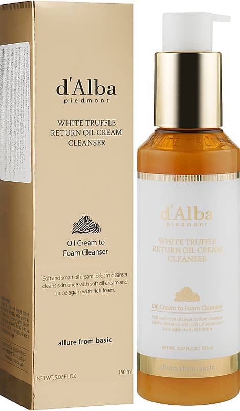 D’Alba puhastav kreem-piim valge trühvliõliga, 150 ml
