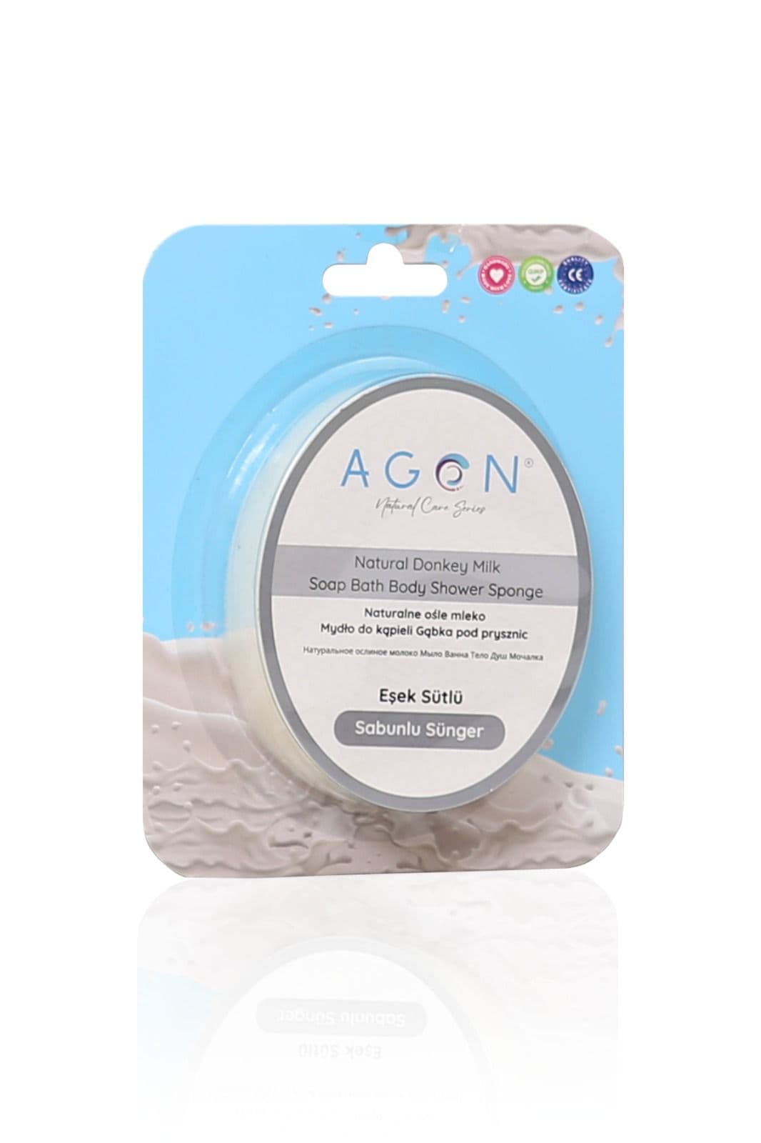 AGON Schwamm mit Seife und extrakt – 125 g 5