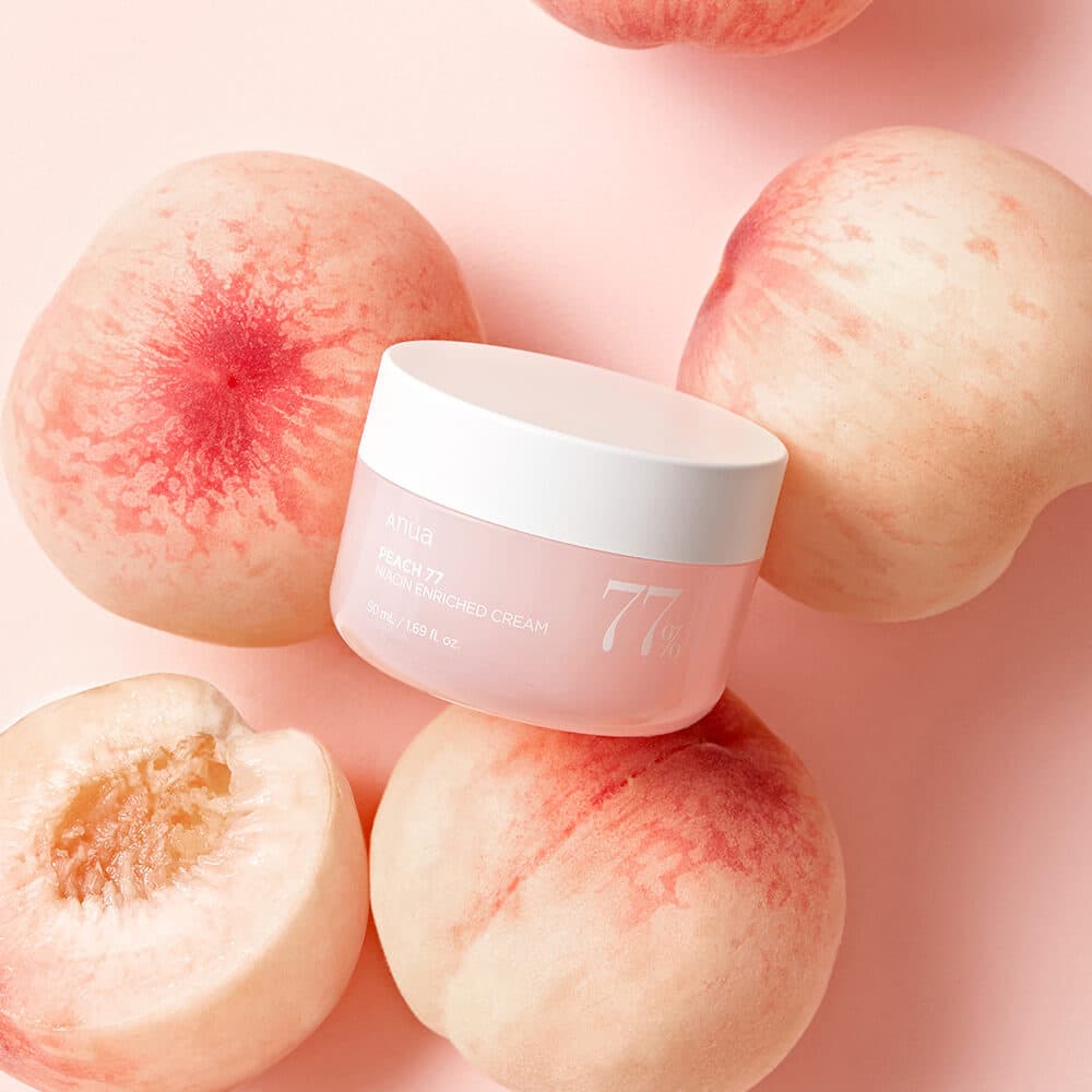 Anua Peach Peach 77% Niacin Enriched Cream – feuchtigkeitsspendende Pfirsich-Pudding-Creme für strahlende Haut – ShopDe.ee