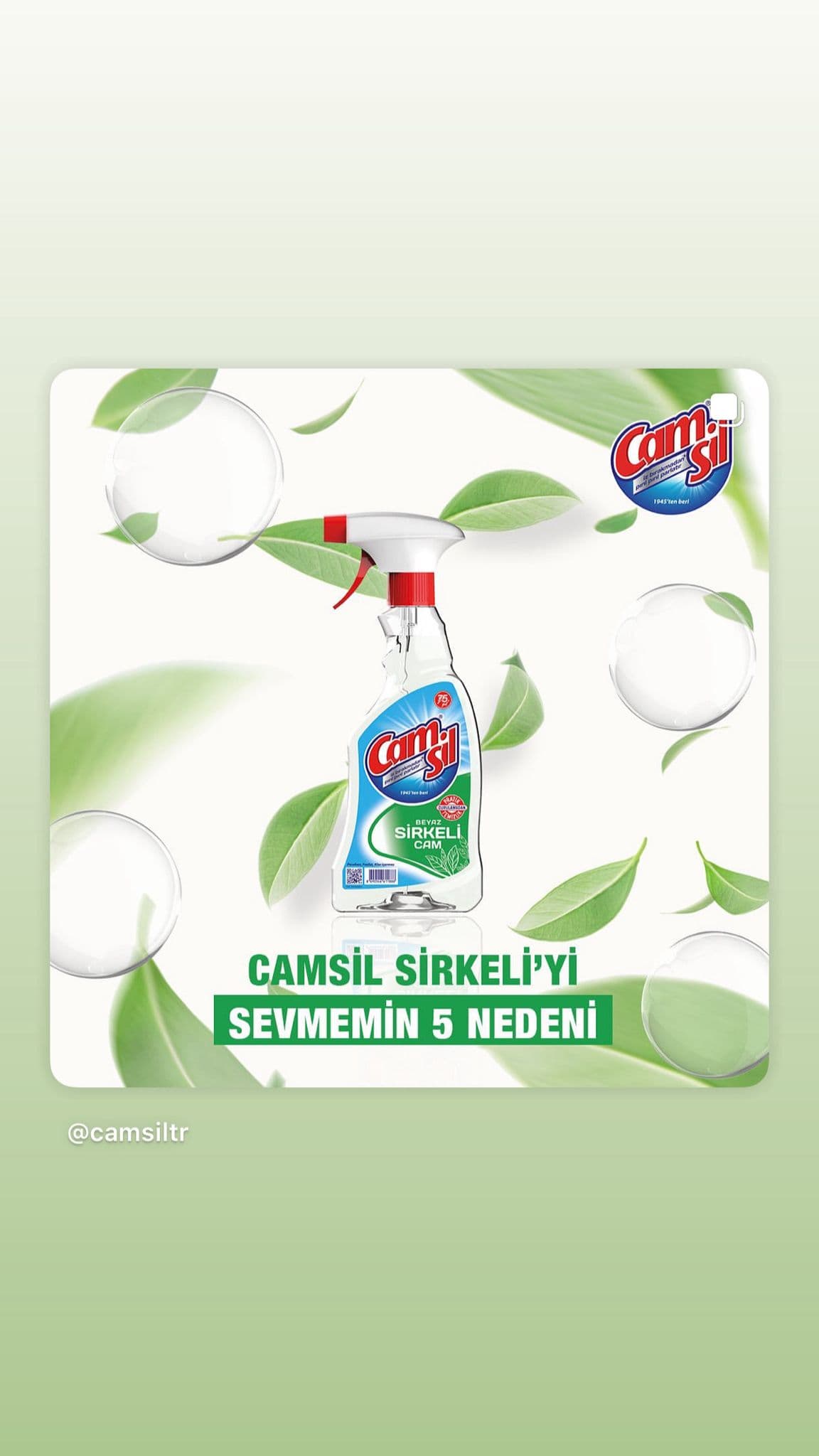 CamSil Vinegar – Akende pesuvahend valge äädikaga, 500 ml – ShopDe.ee