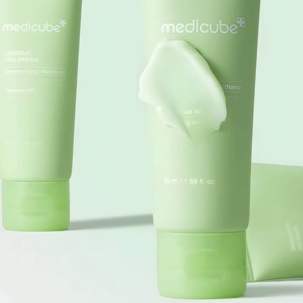 Medicube Увлажняющий крем для лица для проблемной кожи с экзосомами центеллы, 50 мл 3