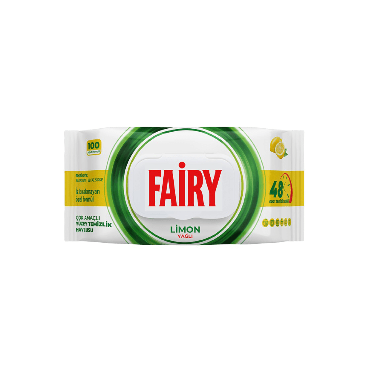Fairy   Универсальные влажные салфетки для уборки для всех поверхностей Fairy Power Wipes Lemon Лимон – ShopDe.ee