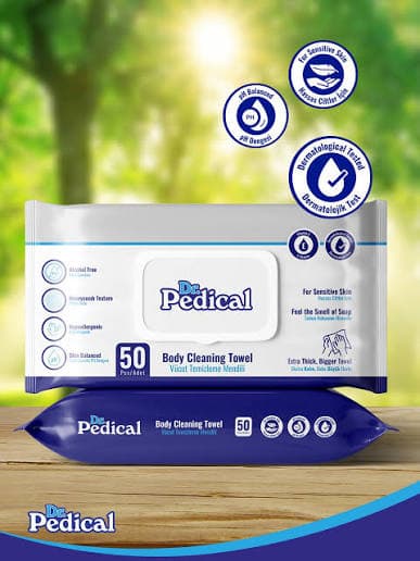 Dr. Pedical niisked salvrätikud kehale (50 tk)