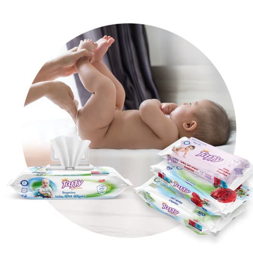 Taffy Premium Care Baby Wet Wipes (40 pcs.) 2
