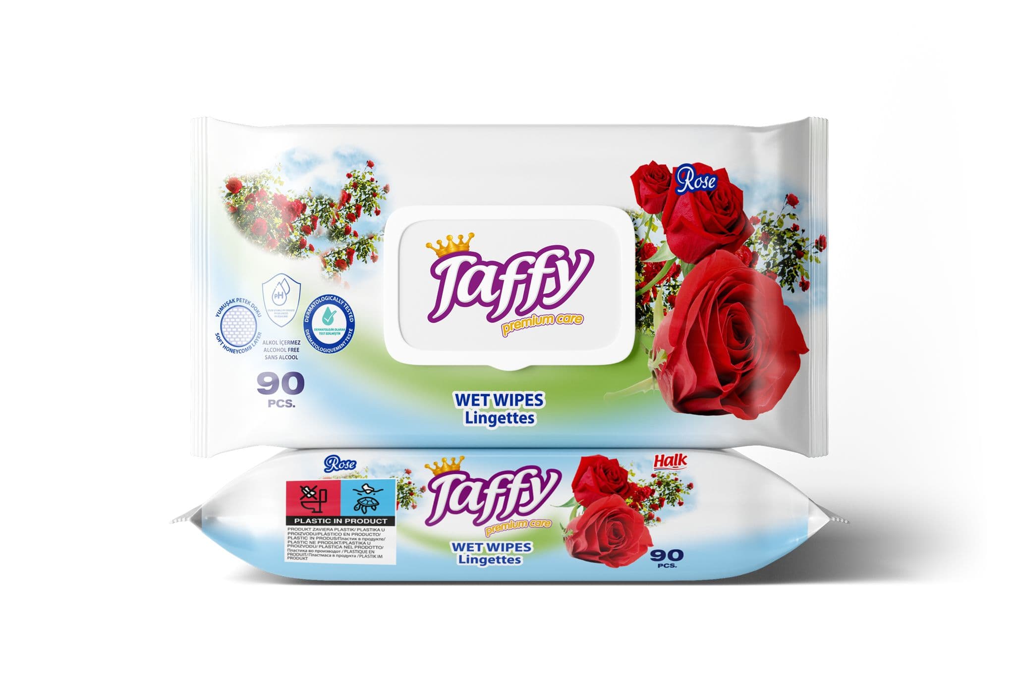 Taffy Rose Feuchttücher 90 Stk.