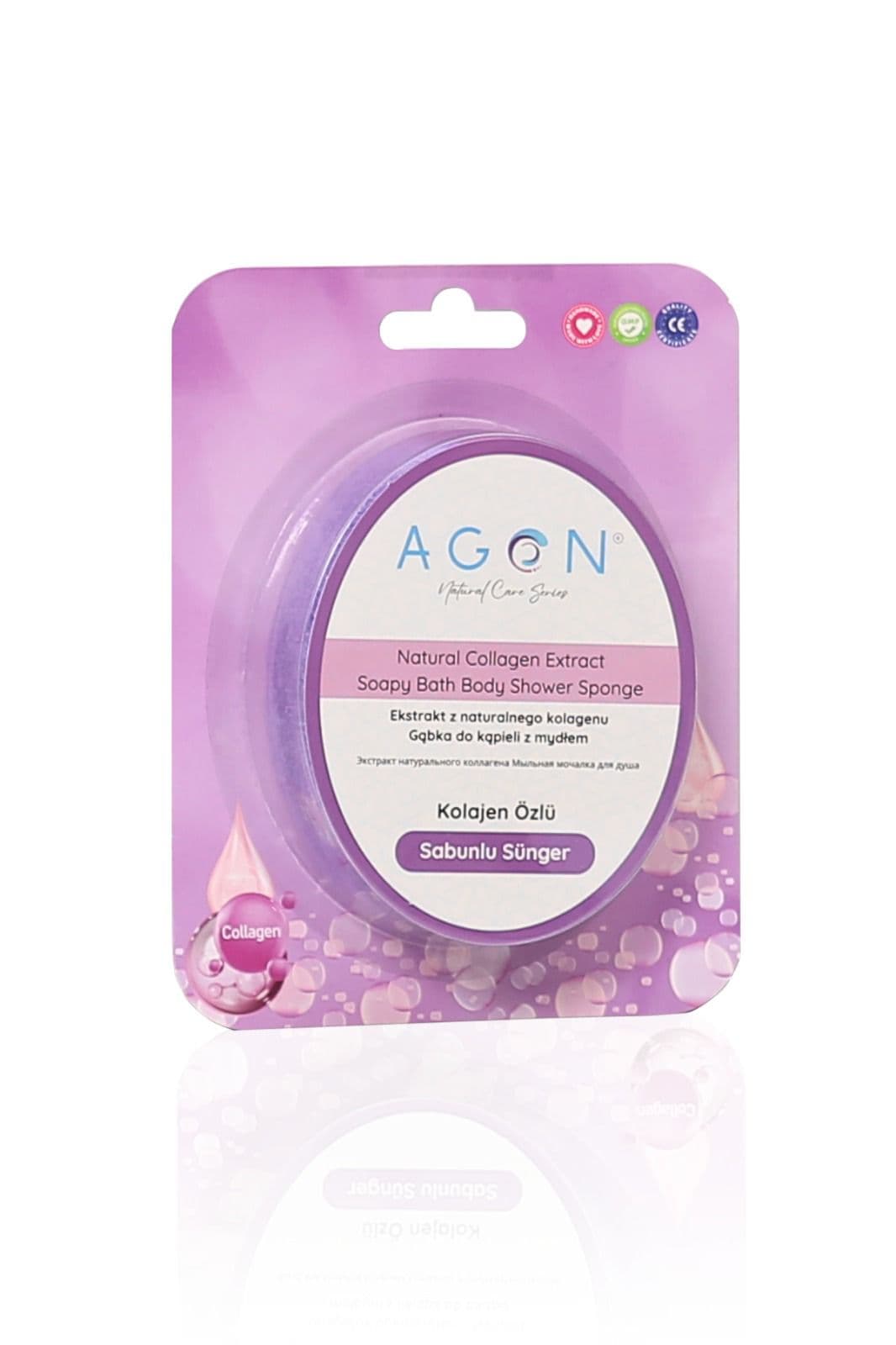 AGON Sponge with Soap and Extract – 125 g 2