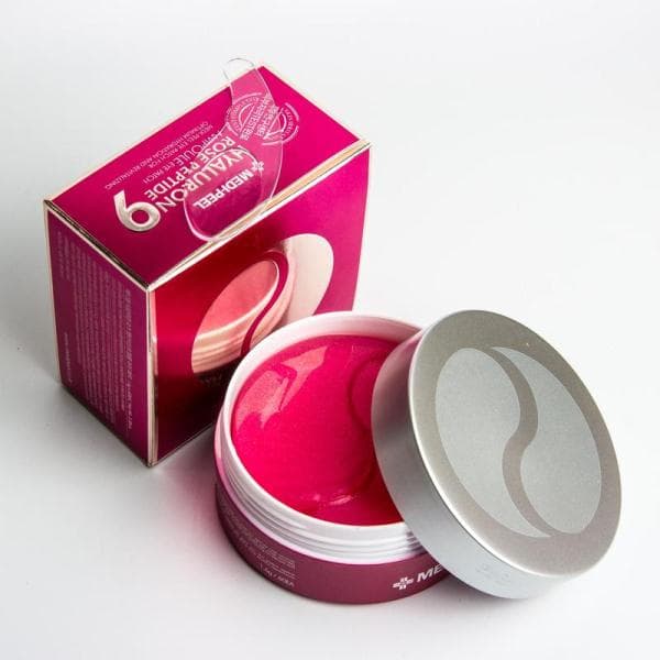 MEDI-PEEL Hyaluron Rose Peptide 9 Ampoule Eye Patch – Hüdrogeelsed silmaplaastrid roosi ekstrakti ja peptiididega, 60 tk 2