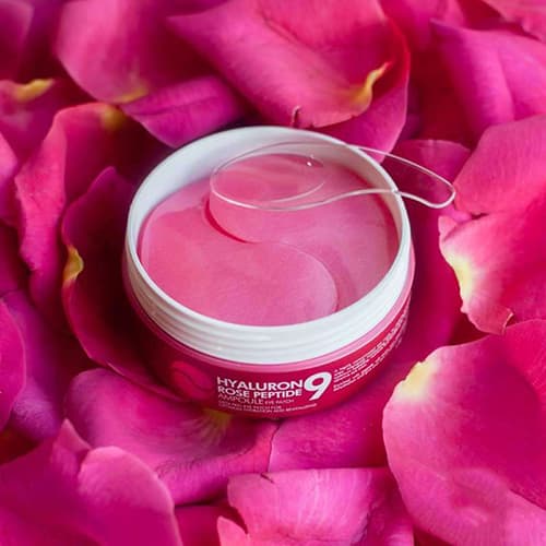 MEDI-PEEL Hyaluron Rose Peptide 9 Ampoule Eye Patch – Hüdrogeelsed silmaplaastrid roosi ekstrakti ja peptiididega, 60 tk 3