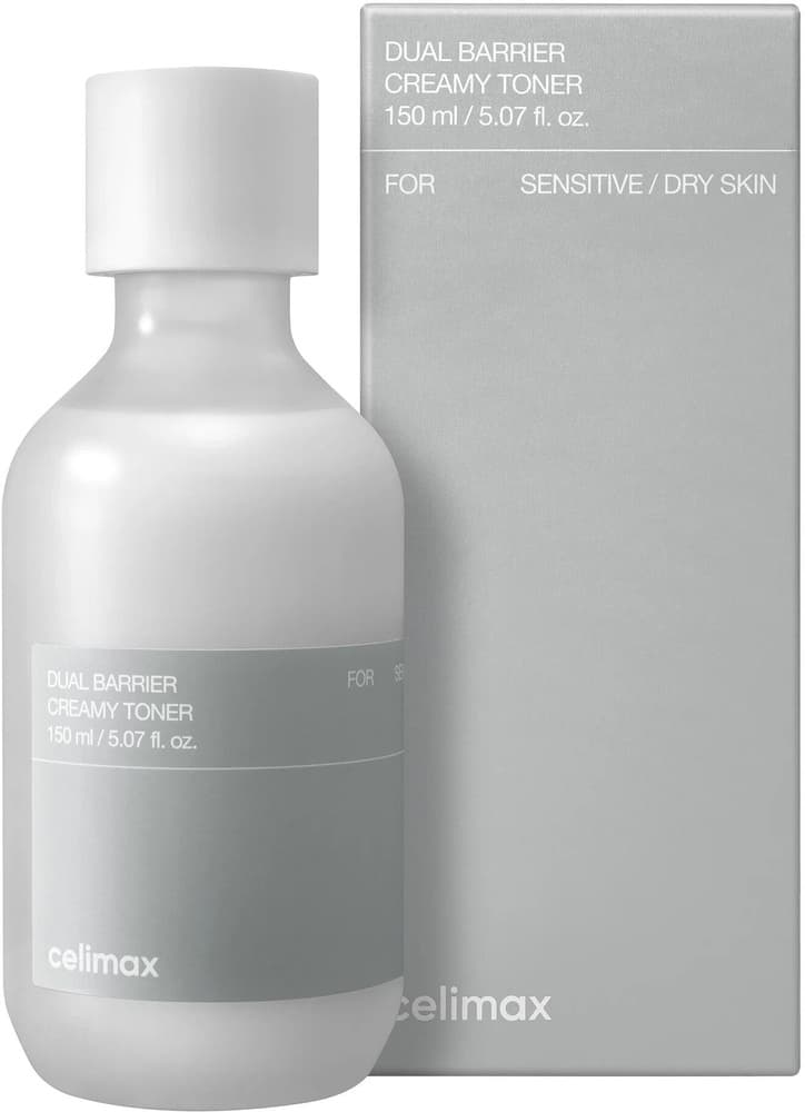Celimax Dual Barrier Creamy Toner – Feuchtigkeitsspendender cremiger Gesichtstoner mit Ceramiden, 150 ml 2