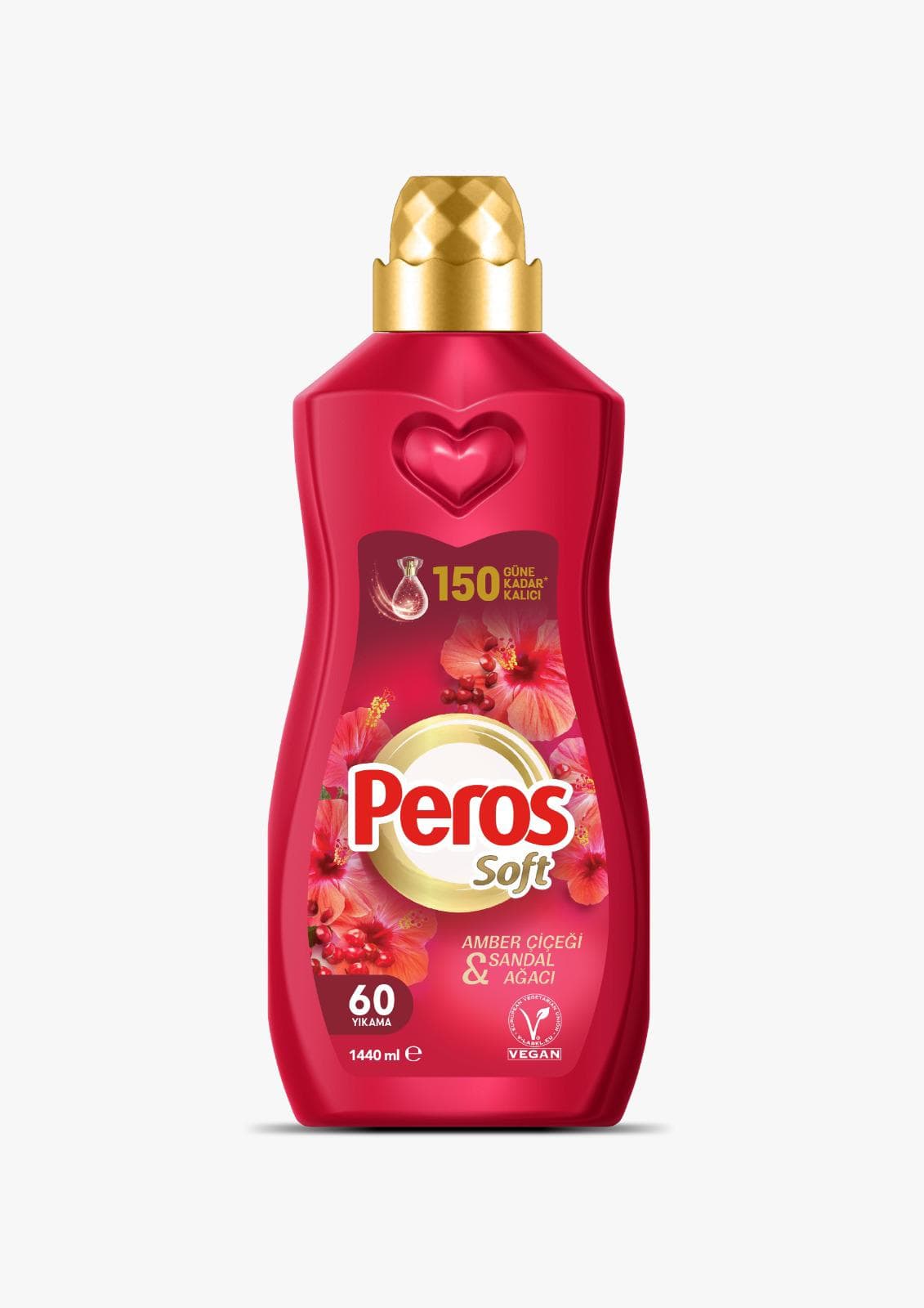 Weichspüler Peros Soft Amberblüte & Sandelholz Konzentrat, 1,44 L