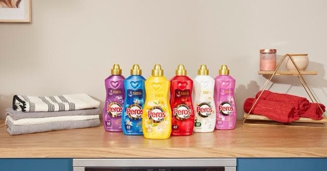 Weichspüler Peros Soft Amberblüte & Sandelholz Konzentrat, 1,44 L 3